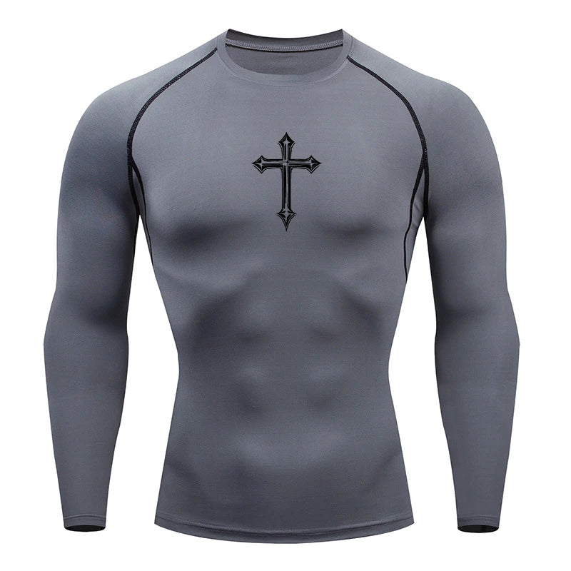 CROSS COMPRESSIE SHIRT
