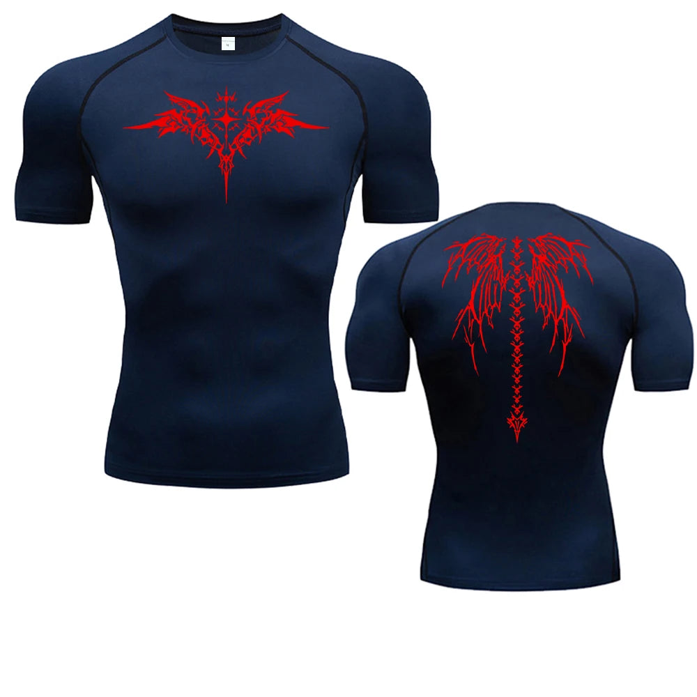 SKELETONWINGS COMPESSIE SHIRT