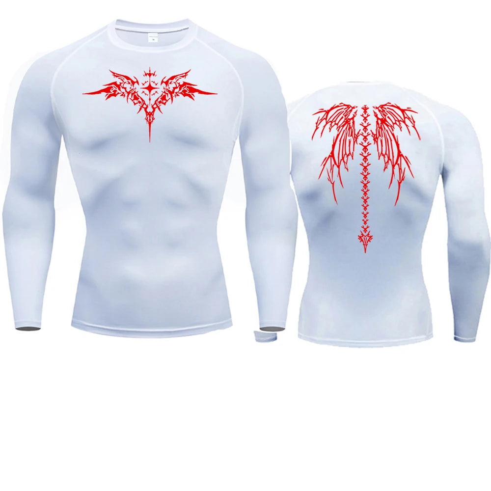 SKELETONWINGS COMPESSIE SHIRT