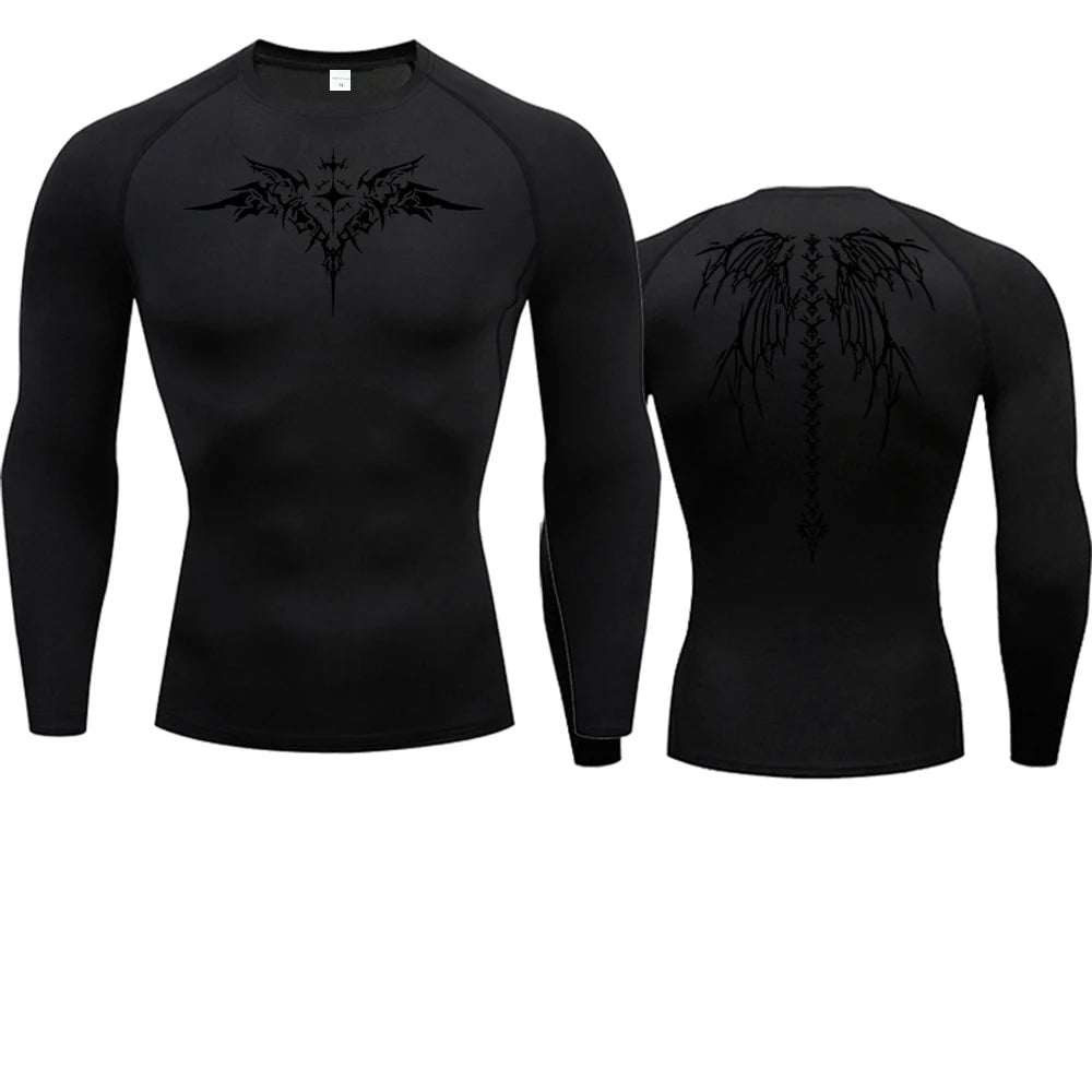 SKELETONWINGS COMPESSIE SHIRT