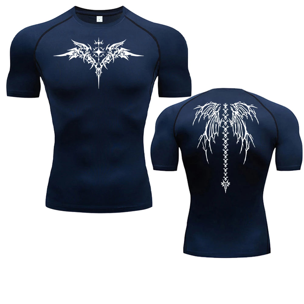SKELETONWINGS COMPESSIE SHIRT