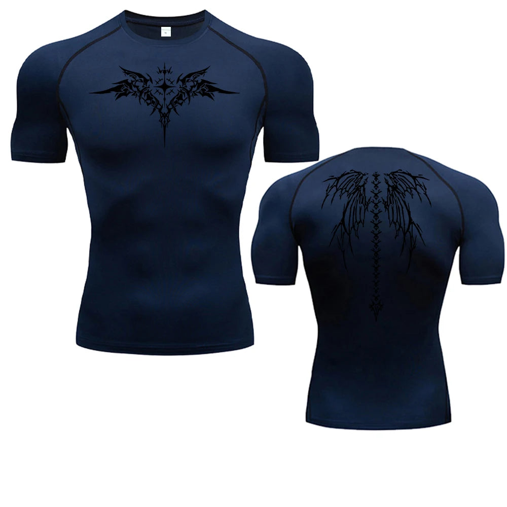 SKELETONWINGS COMPESSIE SHIRT