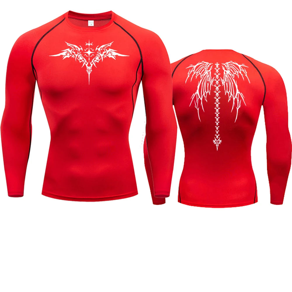 SKELETONWINGS COMPESSIE SHIRT