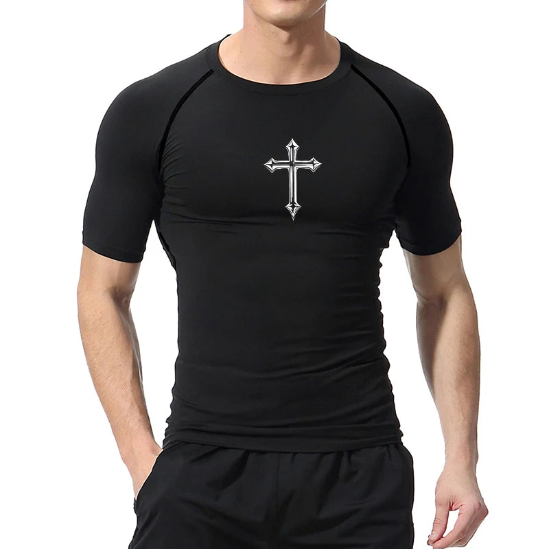CROSS COMPRESSIE SHIRT