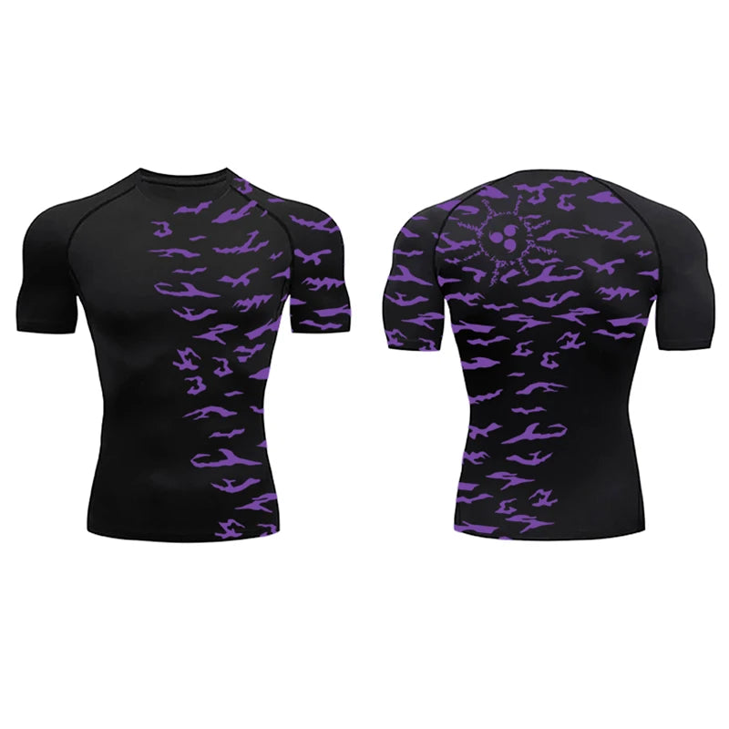 3D-Print Compressieshirt – Heren Design B