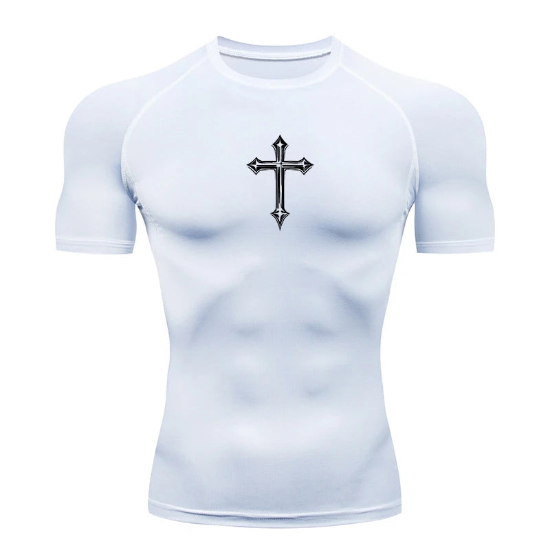 CROSS COMPRESSIE SHIRT