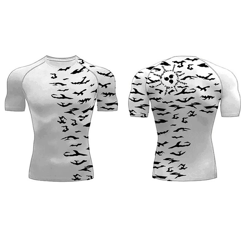 3D-Print Compressieshirt – Heren Design B