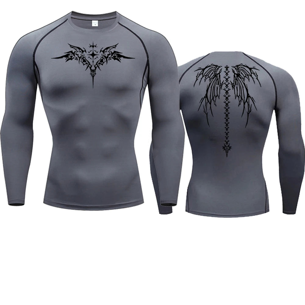 SKELETONWINGS COMPESSIE SHIRT