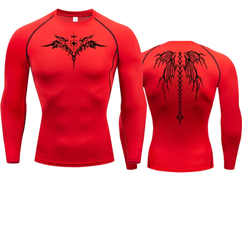 SKELETONWINGS COMPESSIE SHIRT