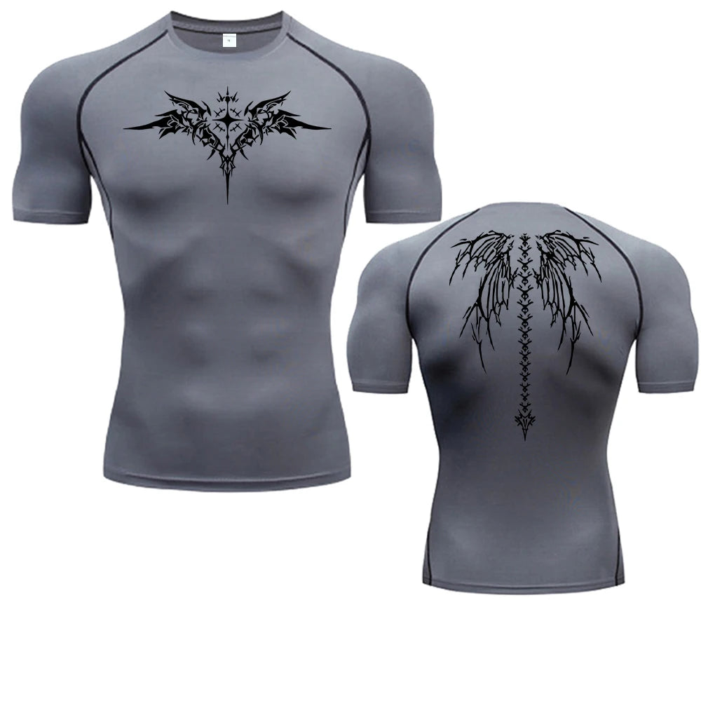 SKELETONWINGS COMPESSIE SHIRT