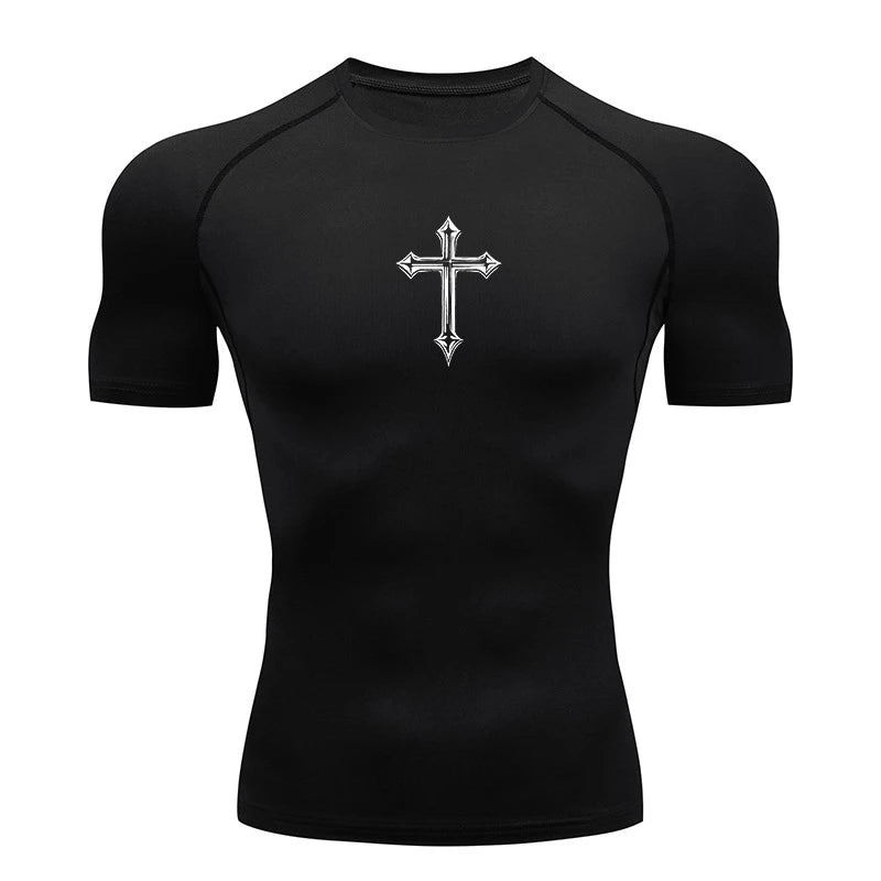 CROSS COMPRESSIE SHIRT