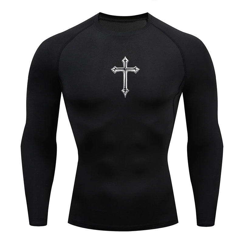 CROSS COMPRESSIE SHIRT