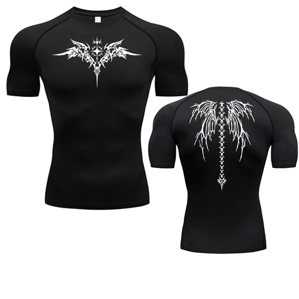 SKELETONWINGS COMPESSIE SHIRT