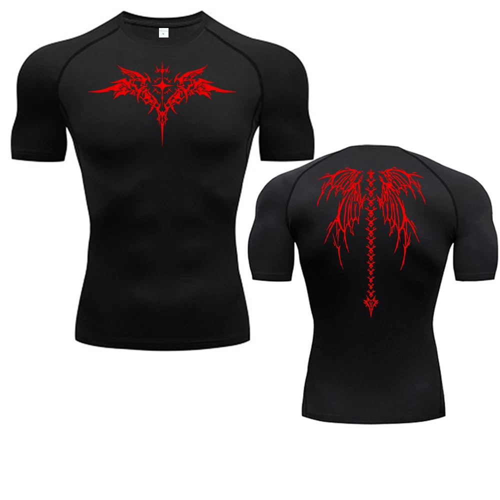 SKELETONWINGS COMPESSIE SHIRT