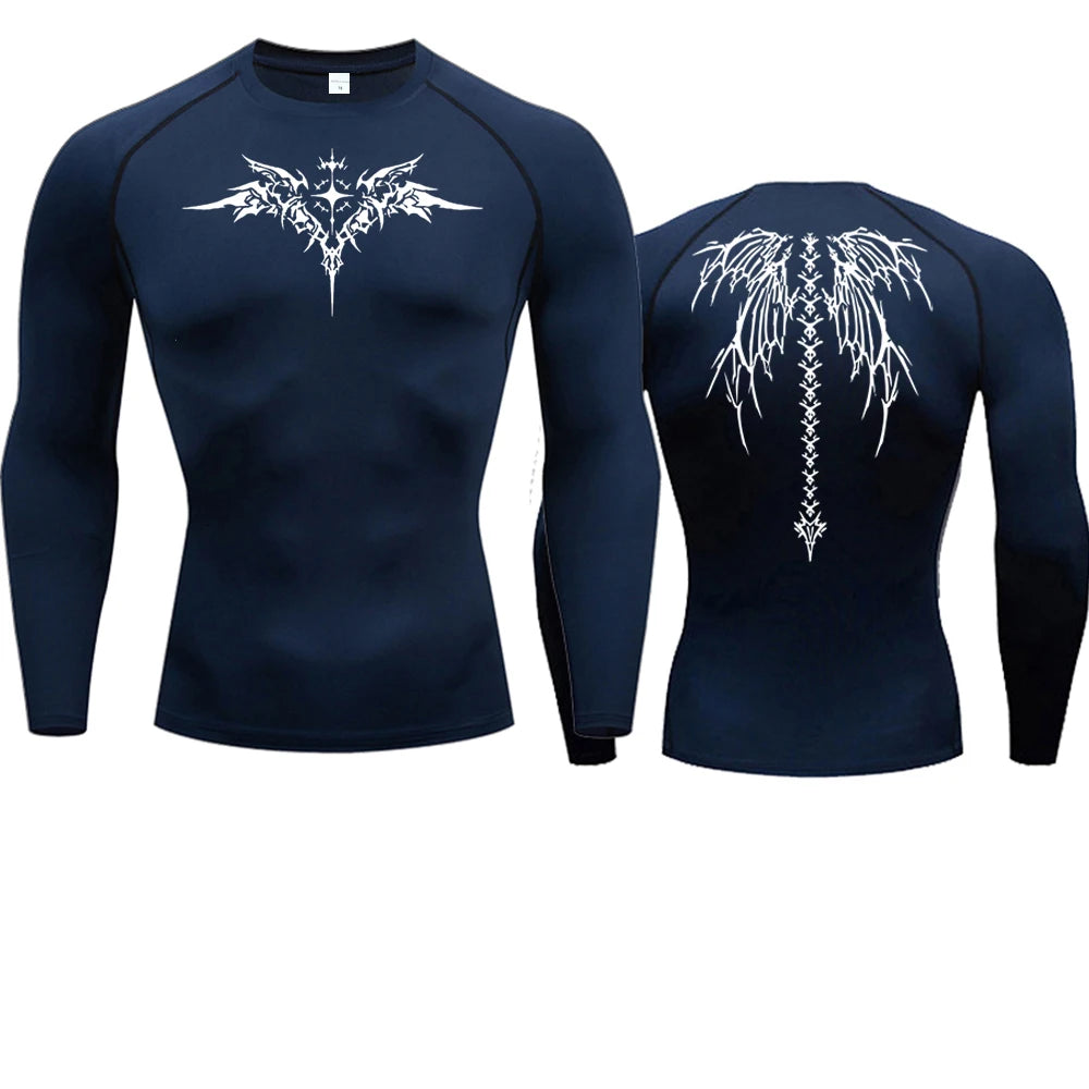 SKELETONWINGS COMPESSIE SHIRT